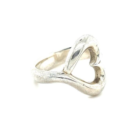 James Avery 925 Abounding Heart Ring (Retired) - Picture 2 of 8